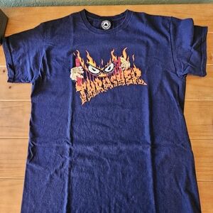 Thrasher Men's S/S T-Shirt Sucka Free by NeckFace Skate T-Shirt Size Medium